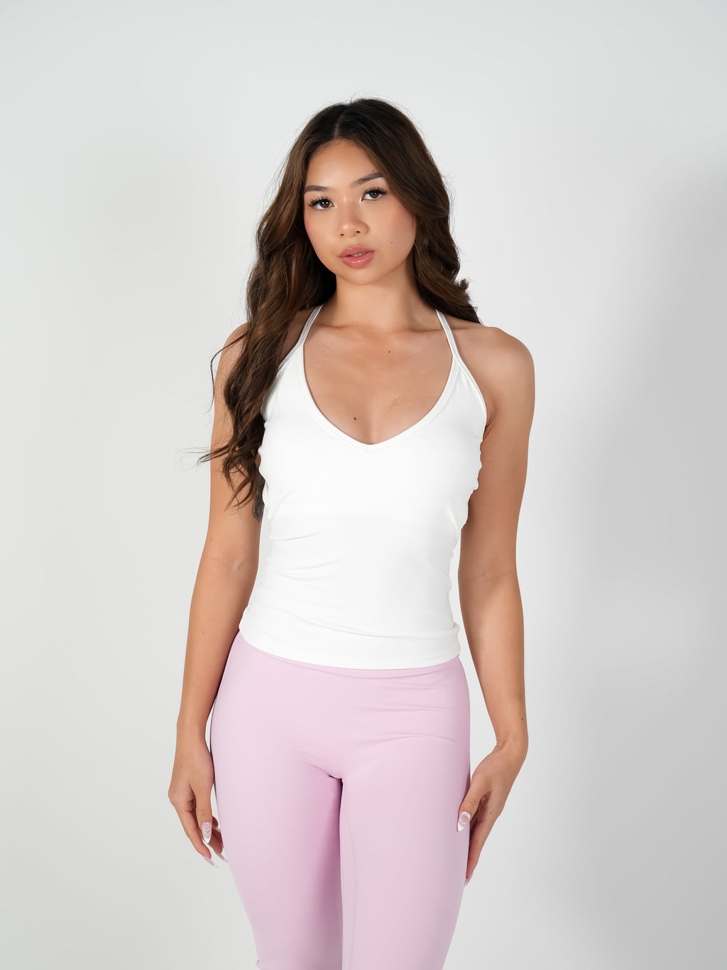 Kendall Racer Back Classic White