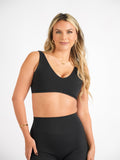 Aria Crop Classic Black