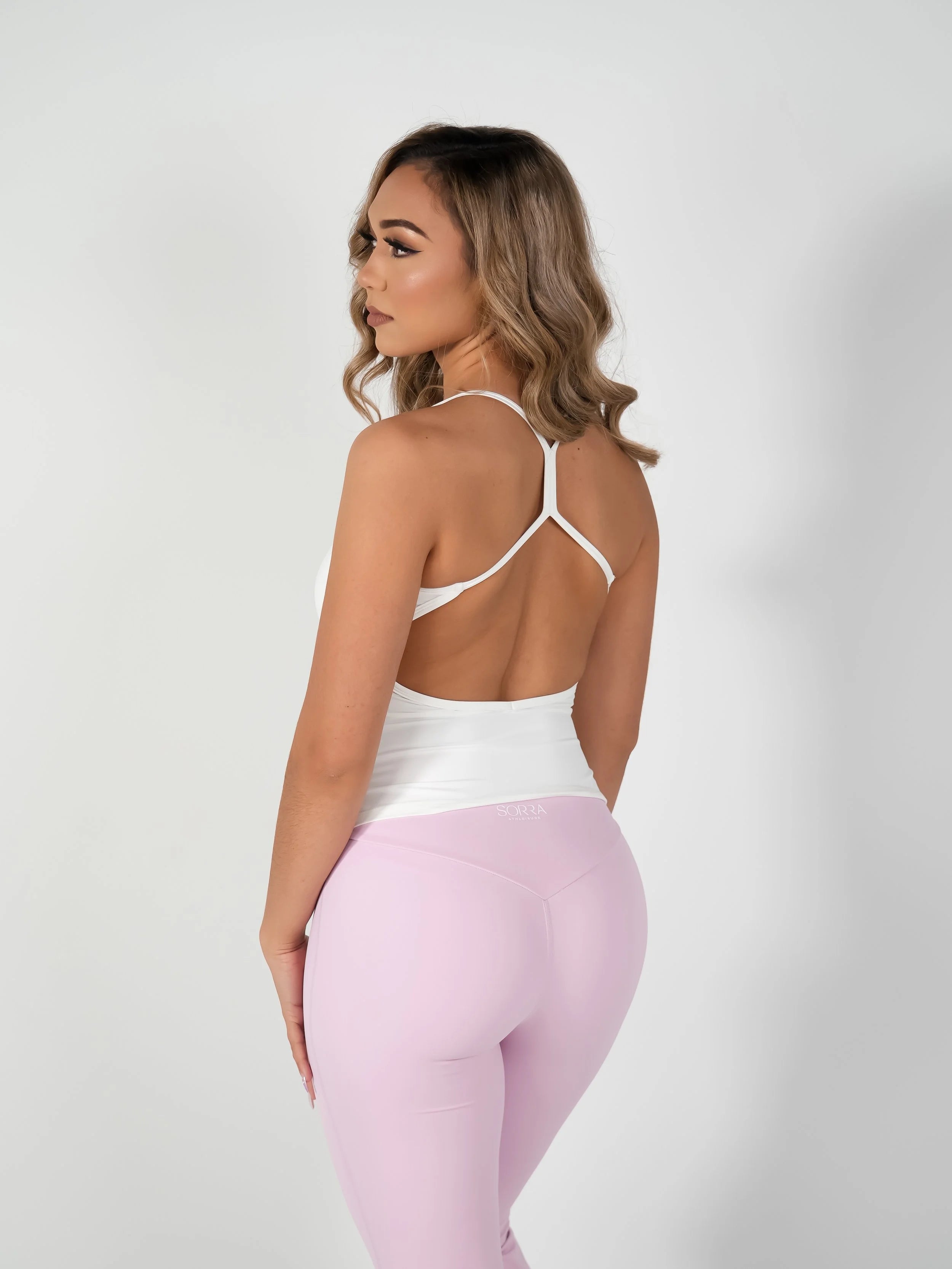 Kendall Racer Back Classic White