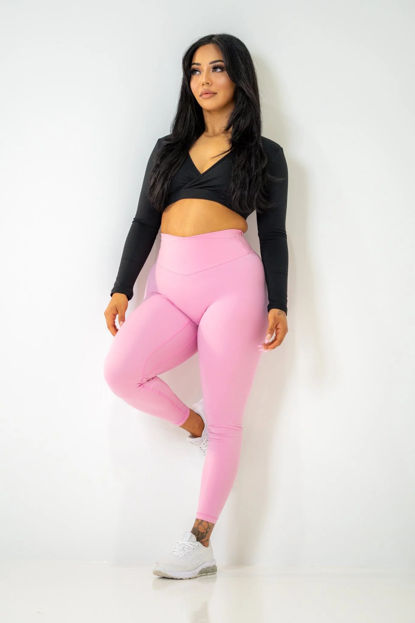 Signature Hybrid Scrunch Leggings Blossom