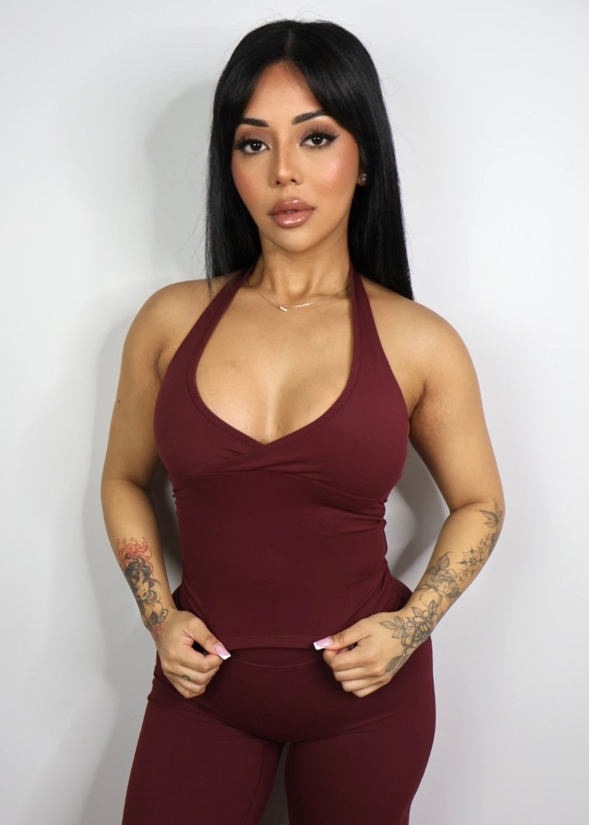Kleo Halter Tank Brandy