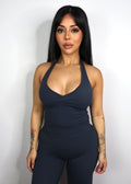 Kleo Halter Tank True Navy