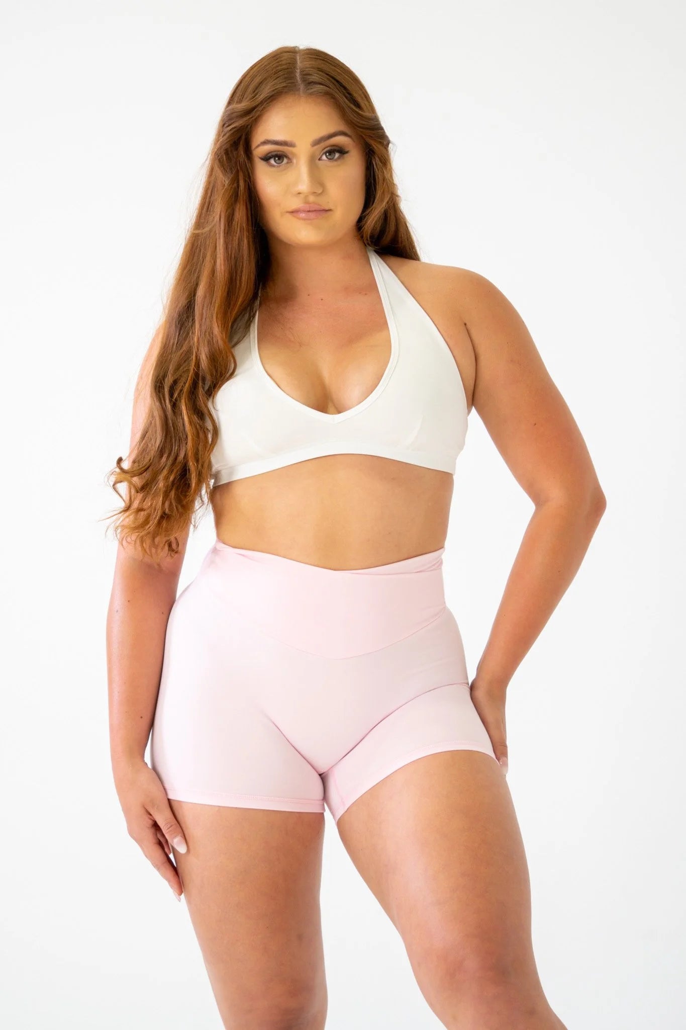 DARE Halter Bra Classic White