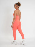 CurveContour Sculpt Leggings Peach Pop