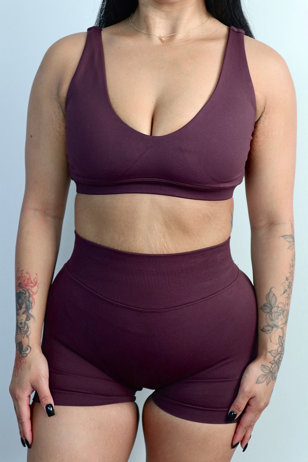 CurveContour Sculpt Bra Smoked Plum