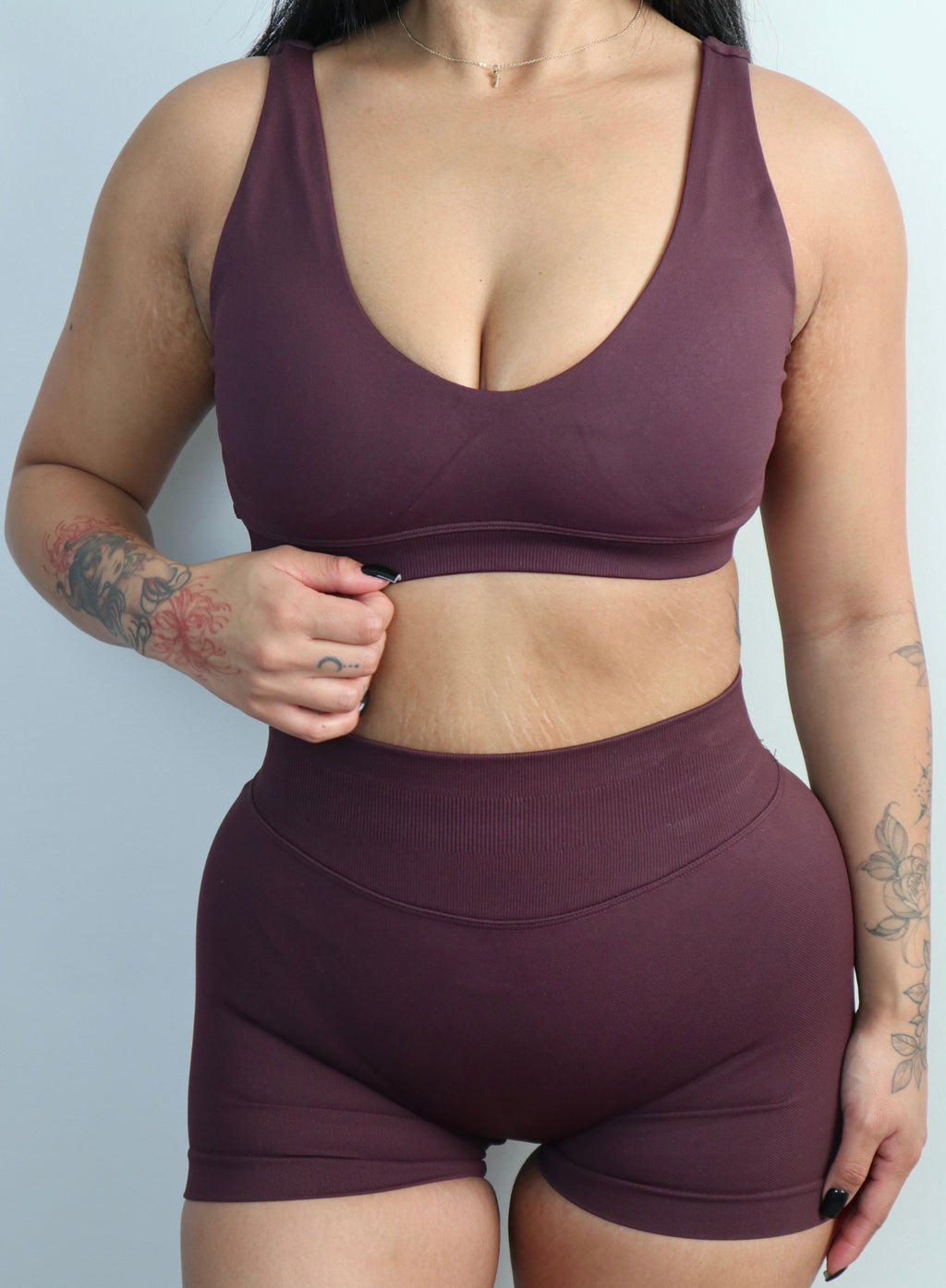 CurveContour Sculpt Bra Smoked Plum