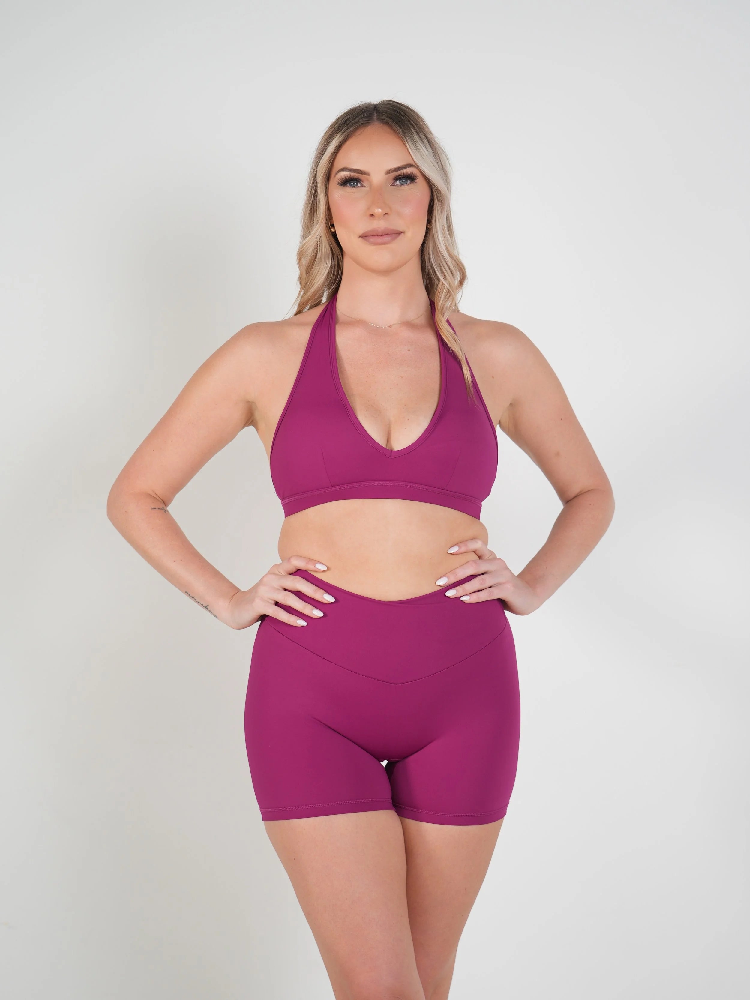 Form DARE Halter Bra 2.0 Mulberry