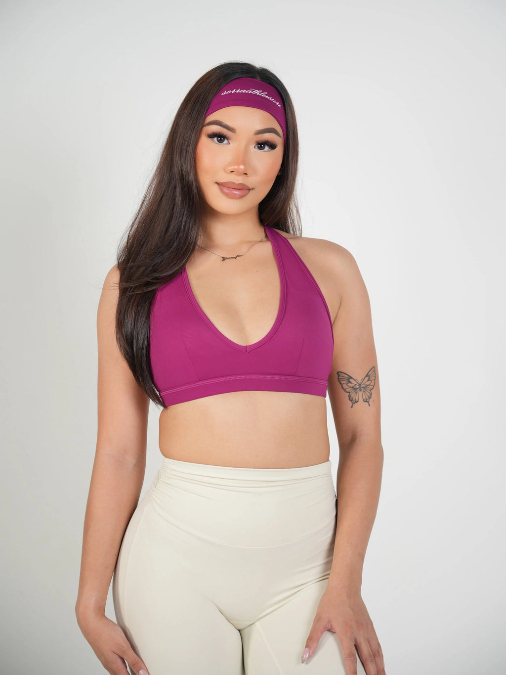 Form DARE Halter Bra 2.0 Mulberry