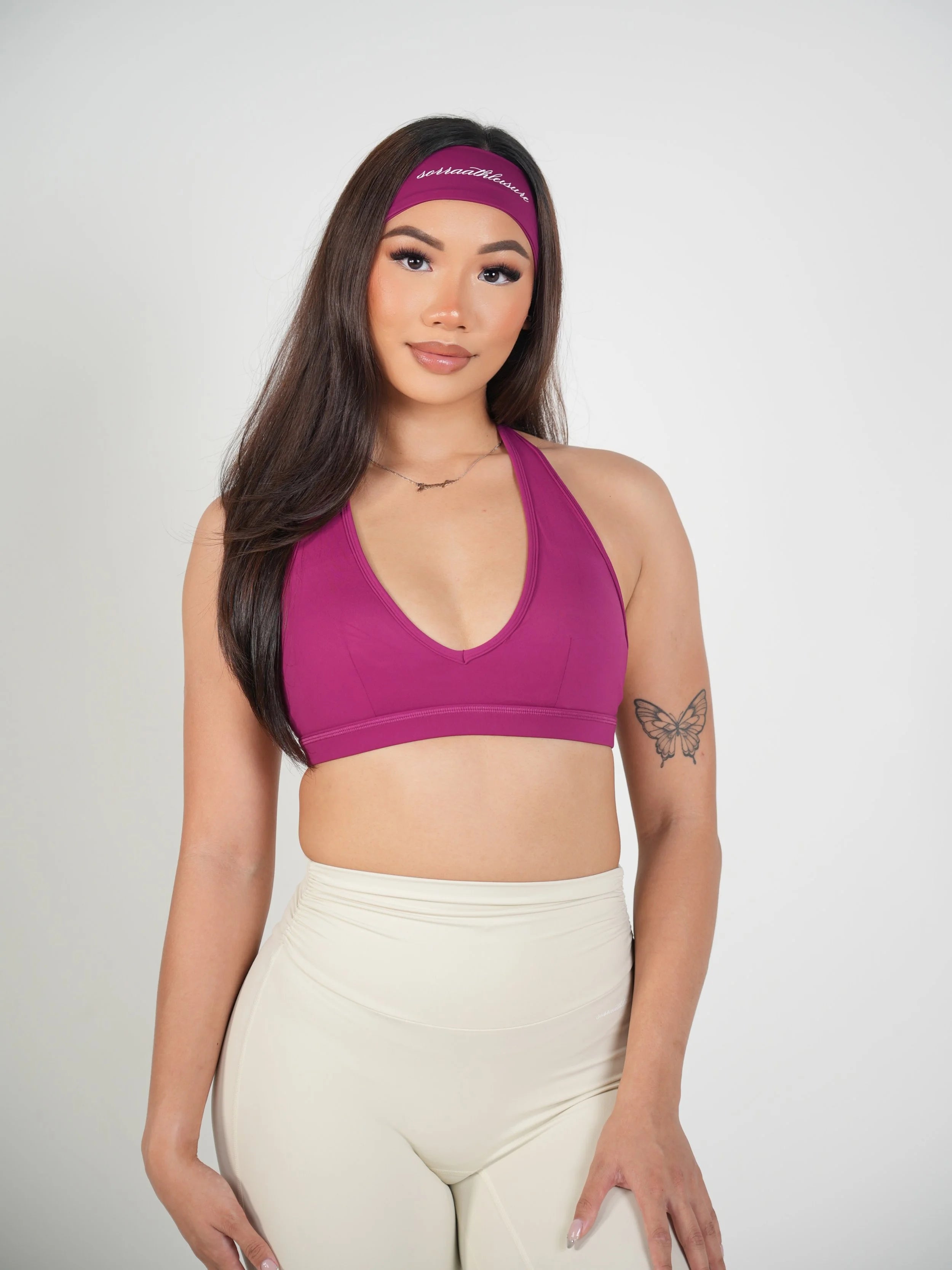 Form DARE Halter Bra 2.0 Mulberry