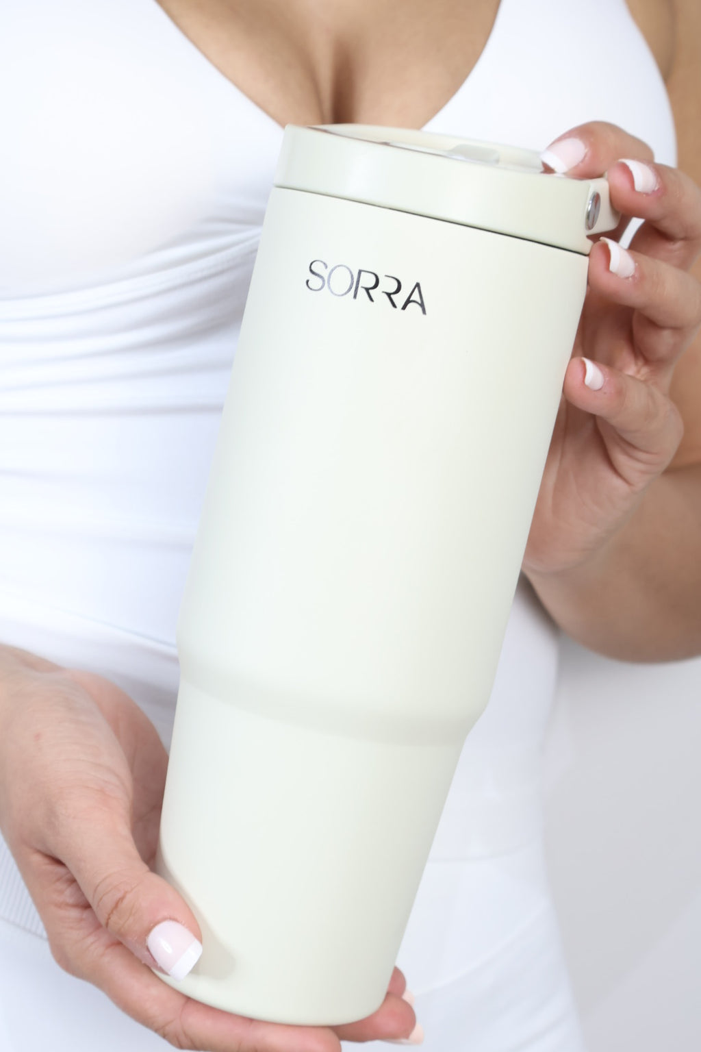 PRE-ORDER Buttercream Insulated 1L Water Bottle Tumbler