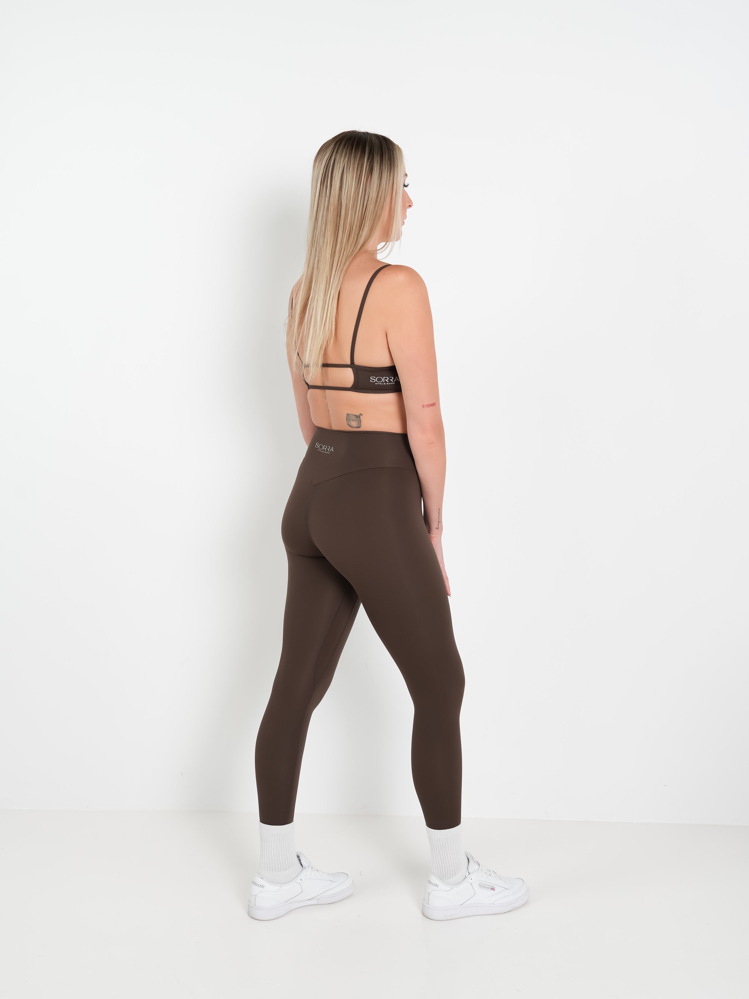 Signature Hybrid Non-Scrunch Leggings Toasted