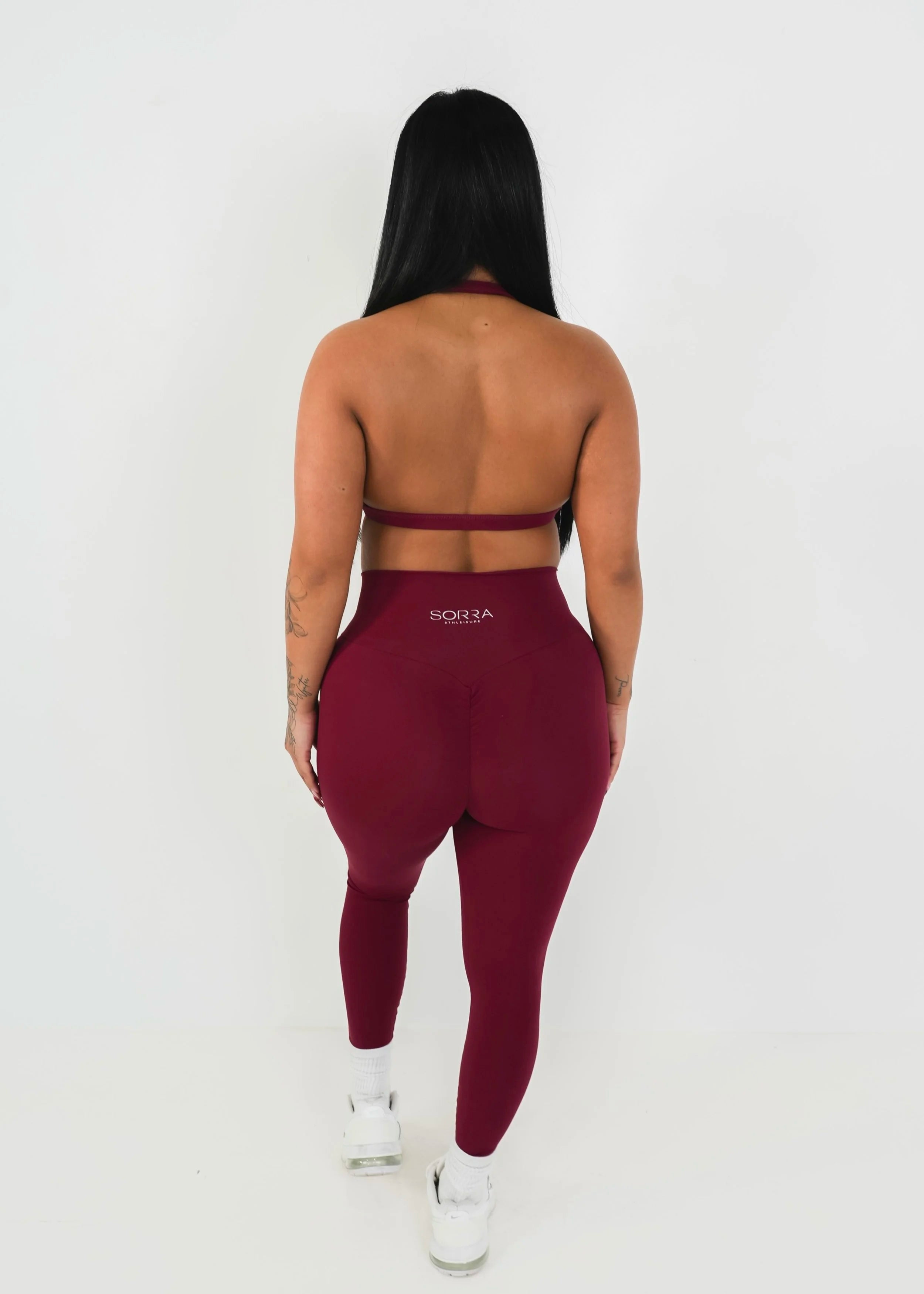 Form Hybrid Scrunch Leggings Sour Cherry