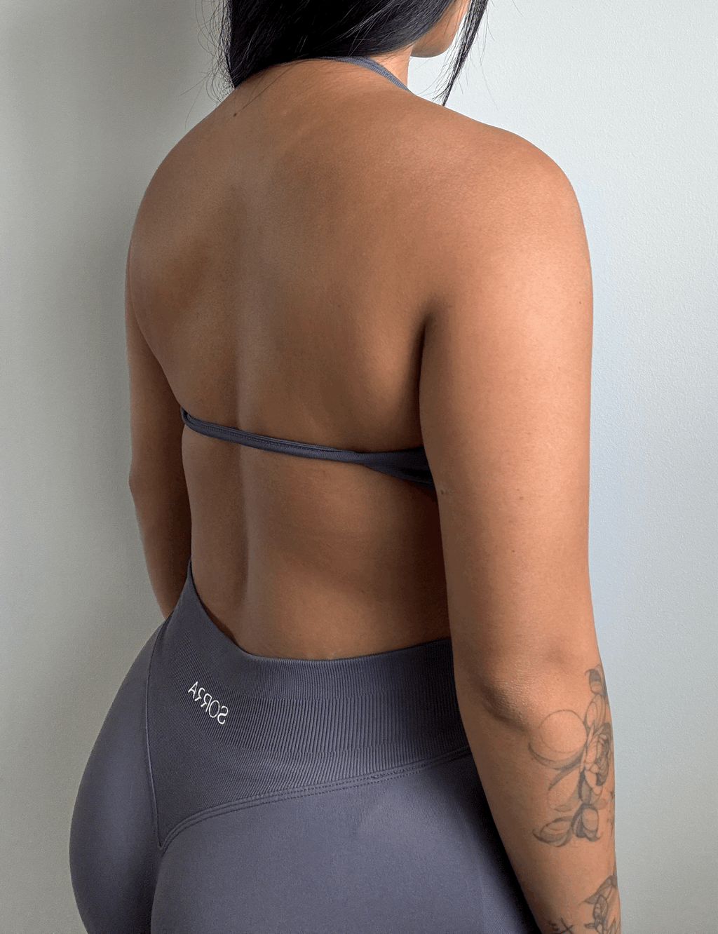 CurveContour Curve Halter Bra Mushroom